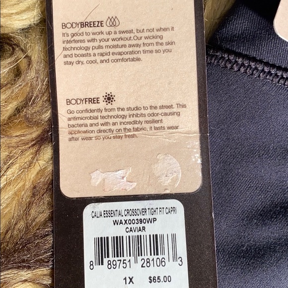 BNWT CALIA by Carrie Underwood Capri Leggings - Picture 8 of 10